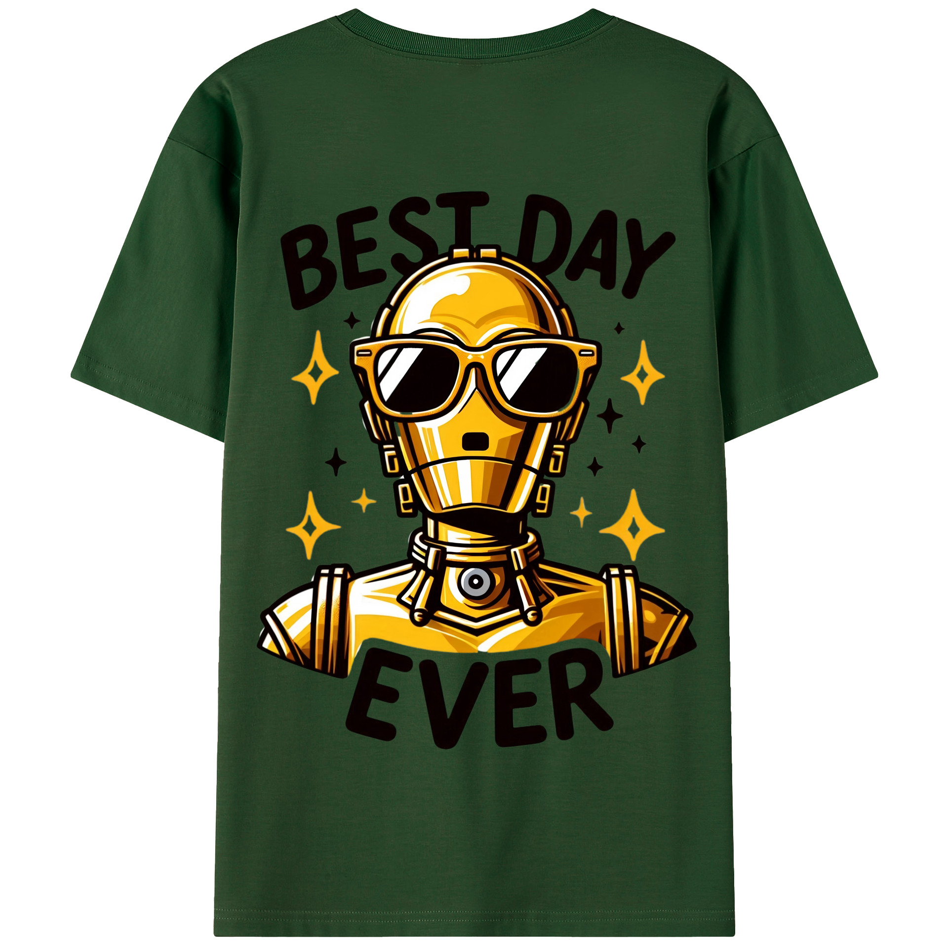 （画像用） スター・ウォーズ Star Wars 綿100％半袖Tシャツ（背面プリント）